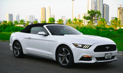 Ford Mustang V6 Convertible Price in Dubai - Sports Car Hire Dubai - Ford Rentals