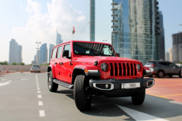Jeep Wrangler Unlimited Sahara Edition Price in Dubai - SUV Hire Dubai - Jeep Rentals