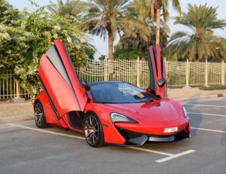 McLaren 570S Spyder Price in Sharjah - Sports Car Hire Sharjah - McLaren Rentals